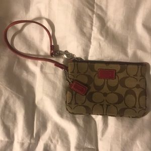 Coach wristlet